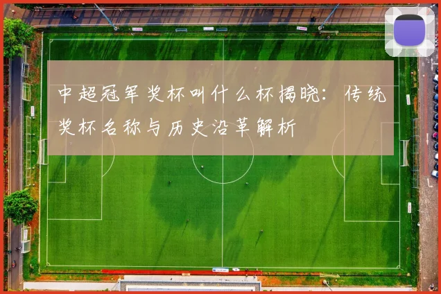 中超冠军奖杯叫什么杯揭晓：传统奖杯名称与历史沿革解析